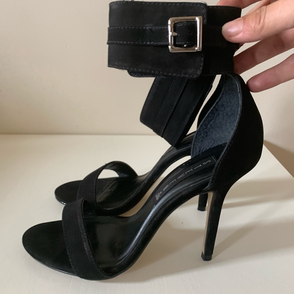 Steven by Steve Madden Black Heels Size 7.5 - Picture 4 of 8